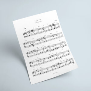 Sanne by Challem - Piano Sheet Music
