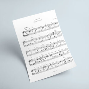 Evident by Challem - Piano Sheet Music